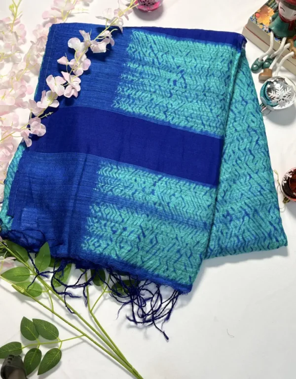handwoven pure matka shibori
