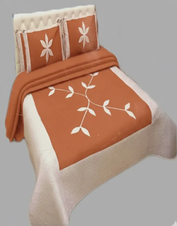 cotton patchwork double bedsheet set king size