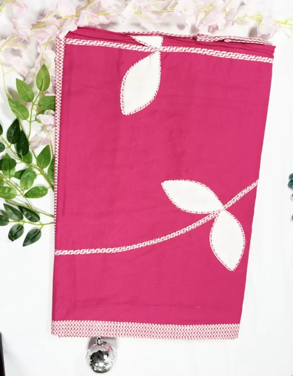 cotton patchwork double bedsheet set king size