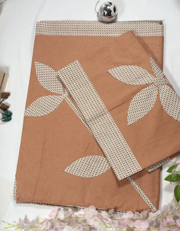 cotton patchwork double bedsheet set king size